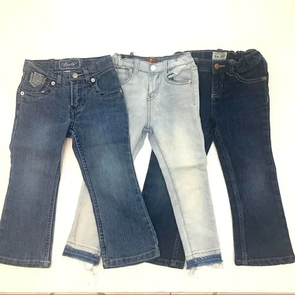 4T Designer Bootcut Skinny Jean Bundle